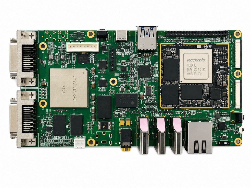 A7-3588 RK3588 + FPGA 融合板